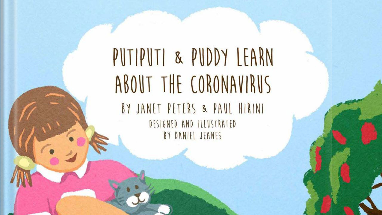 Putiputi and Puddy learn about the coronavirus - Janet Peters